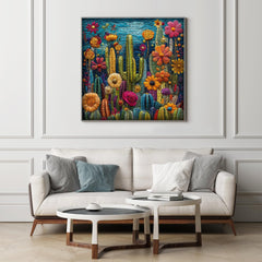 Cactus Blossoms Jigsaw Puzzle 1000 Pieces