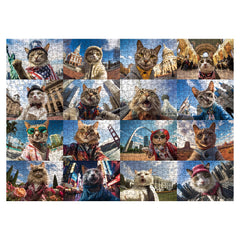 Meow US Puzzle Jigsaw Autoportrait 1000 Pièces