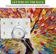 Abstraktes Lebensbaum-Puzzle, 1000 Teile