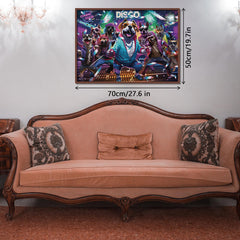 Puzzle Jigsaw Chien Disco 1000 Pièces