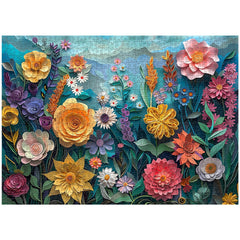 Papierschnitt-Kunst-Puzzle 1000 Teile