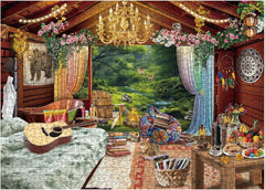 Puzzle en bois Forest Harbor 1000 pièces