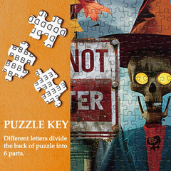 Halloween-Dekor-Puzzle 1000 Teile