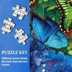 Regenbogenblüten-Puzzle, 1000 Teile