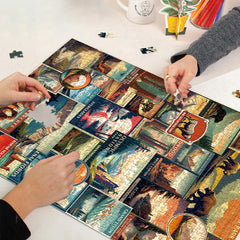 Vintage National Parks Jigsaw Puzzle 1000 Pieces