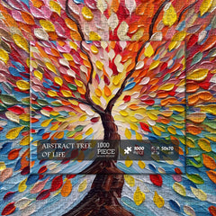 Abstraktes Lebensbaum-Puzzle, 1000 Teile