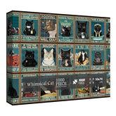 Skurriles Katzen-Puzzle, 1000 Teile