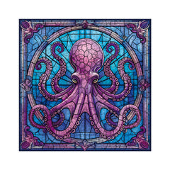 Puzzle en bois de 1000 pièces - Pieuvre ornée