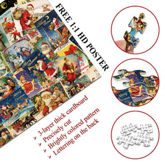 Weihnachtsgalerie-Puzzle 1000 Teile