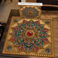 Gem Mandala Jigsaw Puzzle 1000 Pieces