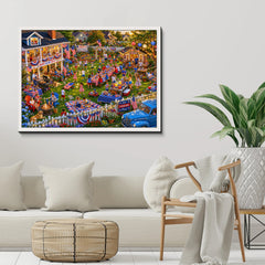 Land of the Free BBQ Jigsaw Puzzle 1000 Pieces