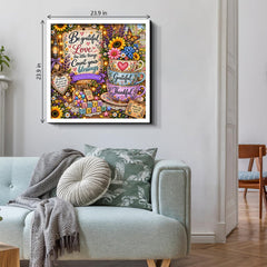 Grateful Floral Cup Jigsaw Puzzle 1000 Pieces