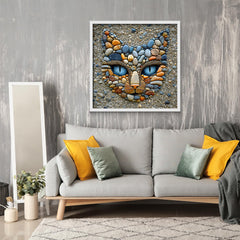 Puzzles en forme de chat en pierre 1000 pièces