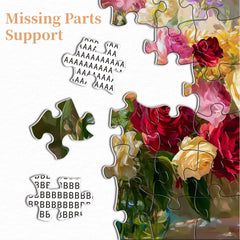 Sunlit Bouquet Jigsaw Puzzle 1000 Pieces