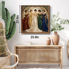 Stained Window Beauty Jigsaw Puzzle 1000 Pieces
