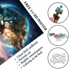 Serene Tree Jigsaw Puzzle 1000 Pieces