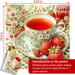 Strawberry Time Jigsaw Puzzle 1000 Piece