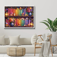Whimsy Scribe Shelf Jigsaw Puzzle 1000 Piece
