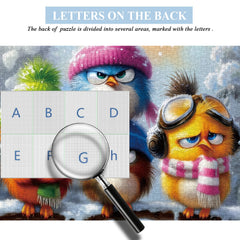 Winter Feathered Friends Jigsaw Puzzle 1000 Pieces