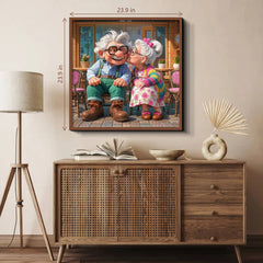 Sweet Café Kiss Jigsaw Puzzle 1000 Pieces