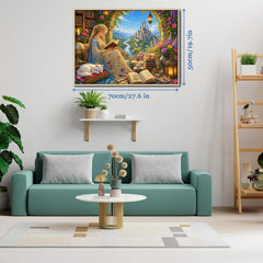 Castle Bloom Dreams Jigsaw Puzzle 1000 Pieces