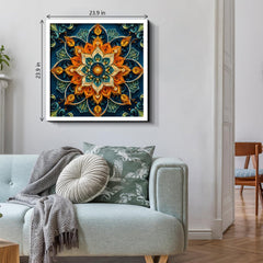 Quilling Mandala Bloom Jigsaw Puzzle 1000 Piece