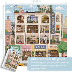 City Mansion Jigsaw Puzzle 1000 Piece