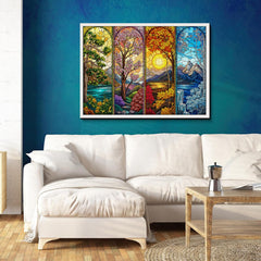 Seasonal Panels Jigsaw Puzzle 1000 Piece