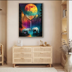 Moonlight Mountains Jigsaw Puzzle 1000 Pieces