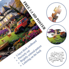 Tranquil Villa Jigsaw Puzzle 1000 Pieces