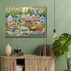 Vibrant Fair Jigsaw Puzzle 1000 Piece