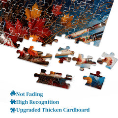 Paints Autumn Leaves Jigsaw Puzzle 1000 Pieces