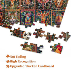 Zoo Collection Jigsaw Puzzle 1000 Pieces