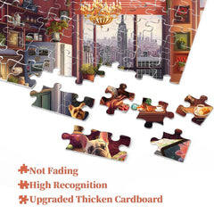 Urban Warm Home Jigsaw Puzzle 1000 Pieces
