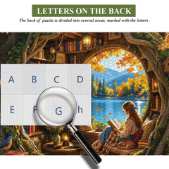 Autumn Book House Jigsaw Puzzle 1000 Piece
