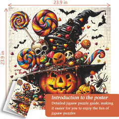 Candy Pumpkin Party Jigsaw Puzzle 1000 Pieces