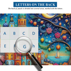 Fantasy Town Jigsaw Puzzle 1000 Pieces