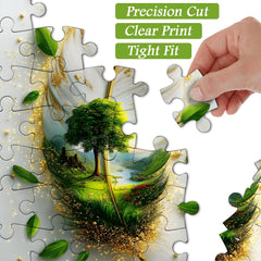 Feather Oasis Jigsaw Puzzle 1000 Pieces