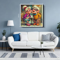 Aging Sweethearts Jigsaw Puzzle 1000 Pieces