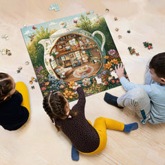 Gnome Teahouse Jigsaw Puzzle 1000 Pieces