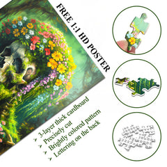 Blossoms from the Bones Jigsaw Puzzle 1000 Piece