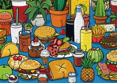 Puzzle Cheeky Chow 1000 pièces