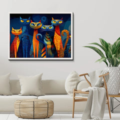 Vivid Dream Cats Jigsaw Puzzle 1000 Pieces