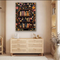 Books Among Vines Jigsaw Puzzle 1000 Pieces