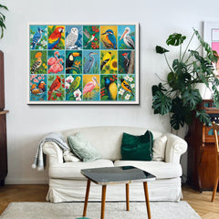 Bird Gallery Jigsaw Puzzle 1000 Piece