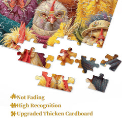 The Clucky Family Jigsaw Puzzle 1000 Piece