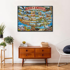 Birds of America Jigsaw Puzzle 1000 Pieces