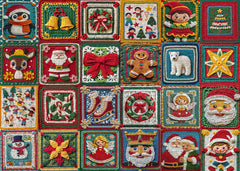 Puzzle de Noël au crochet 1000 pièces