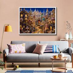 Porcelain Fantasy City Jigsaw Puzzle 1000 Piece