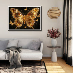Midnight Gold Wings Jigsaw Puzzle 1000 Pieces